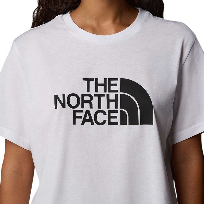 The North Face maglietta corta a maniche corte da donna Easy Relaxed NF0A8A6HFN4 bianco