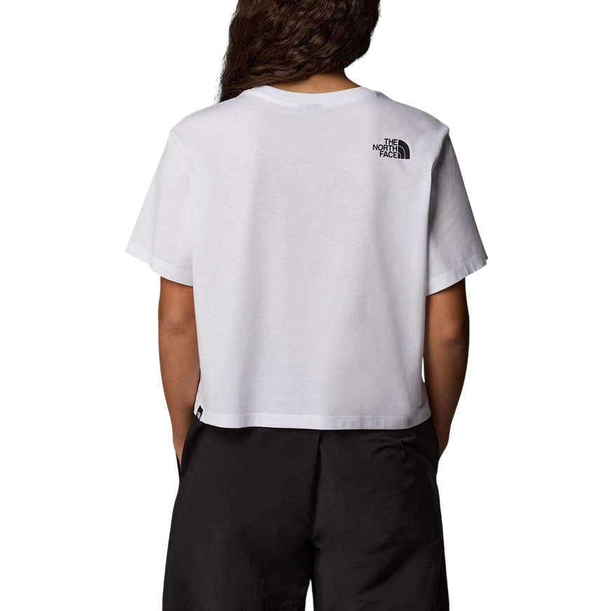 The North Face maglietta corta a maniche corte da donna Easy Relaxed NF0A8A6HFN4 bianco