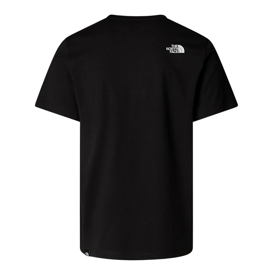 The North Face maglietta manica corta da uomo Easy NF0A8A6CJK3 nero