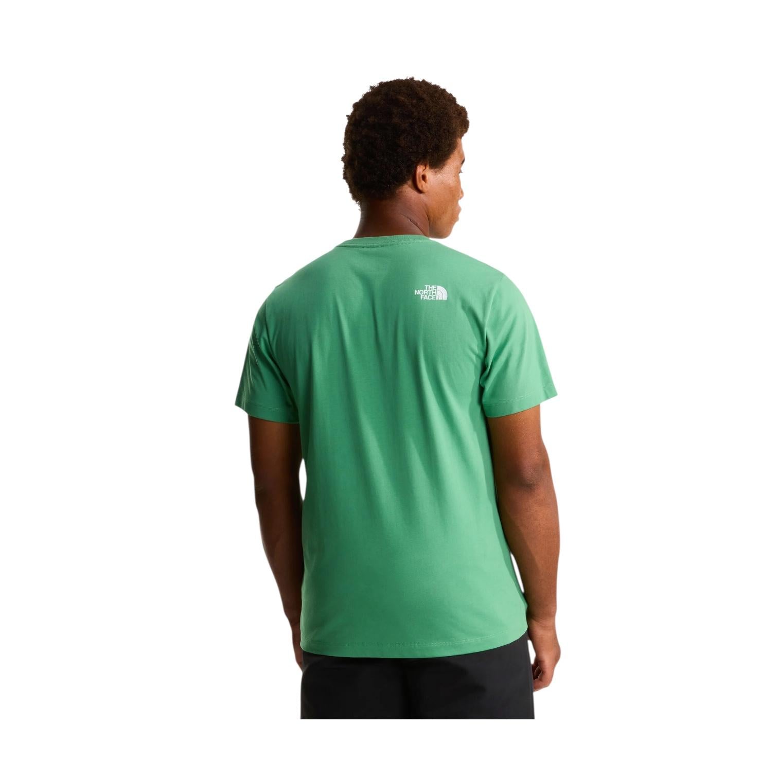 The North Face maglietta manica corta da uomo Evolution Half Dome Regular NF0A8B6JG57 Verde