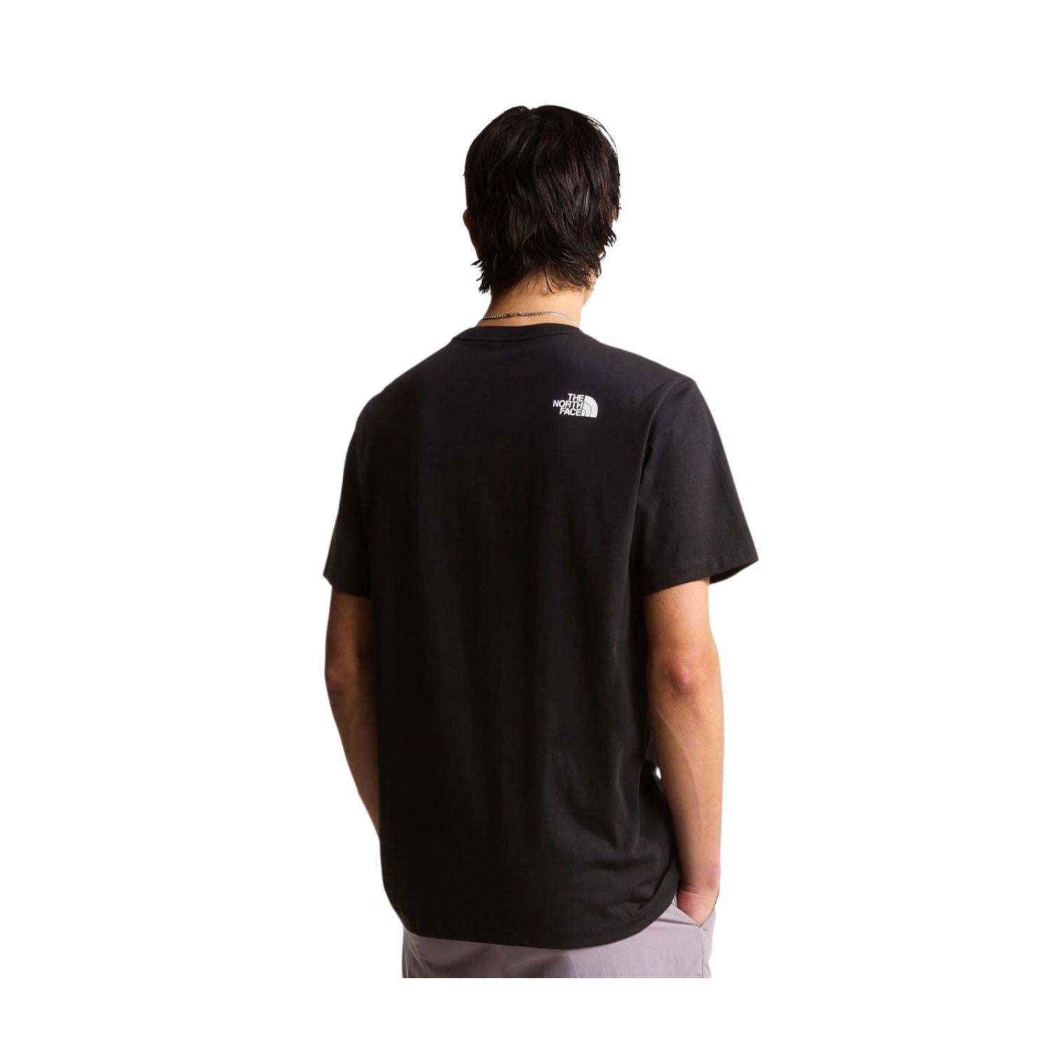 The North Face maglietta manica corta da uomo Evolution Half Dome Regular NF0A8B6JKY4 nero