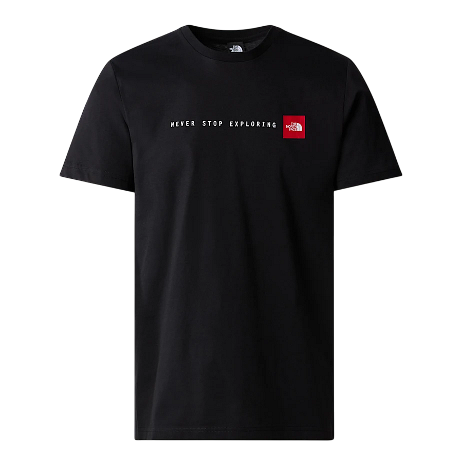 The North Face maglietta manica corta da uomo Never Stop Exploring NF0A87NSLK3 nero
