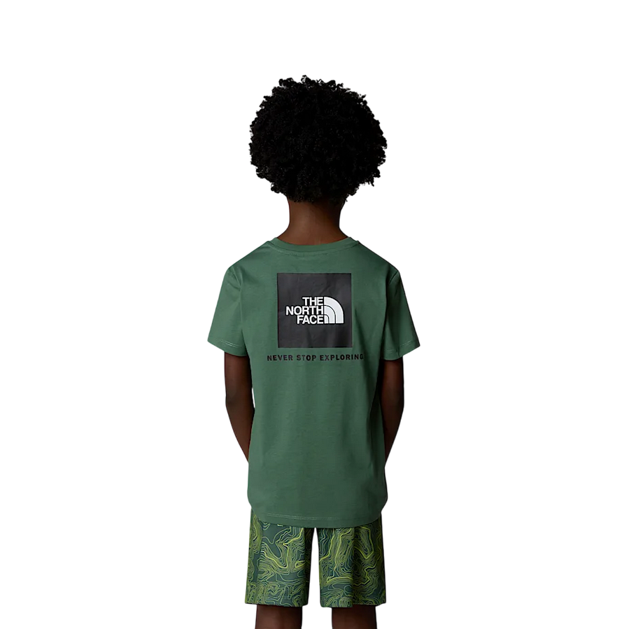 The North Face maglietta manica corta junior Redbox NF0A89VTHCH verde