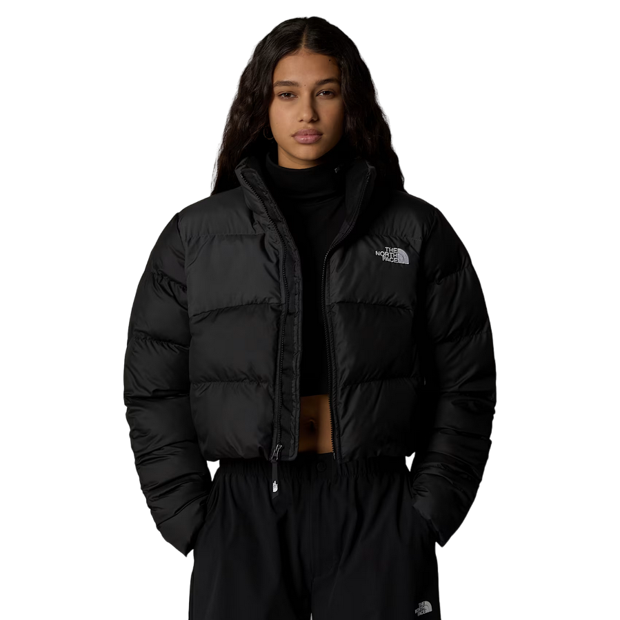 The North Face piumino corto da donna Saikuru NF0A89JCKT0 nero 1