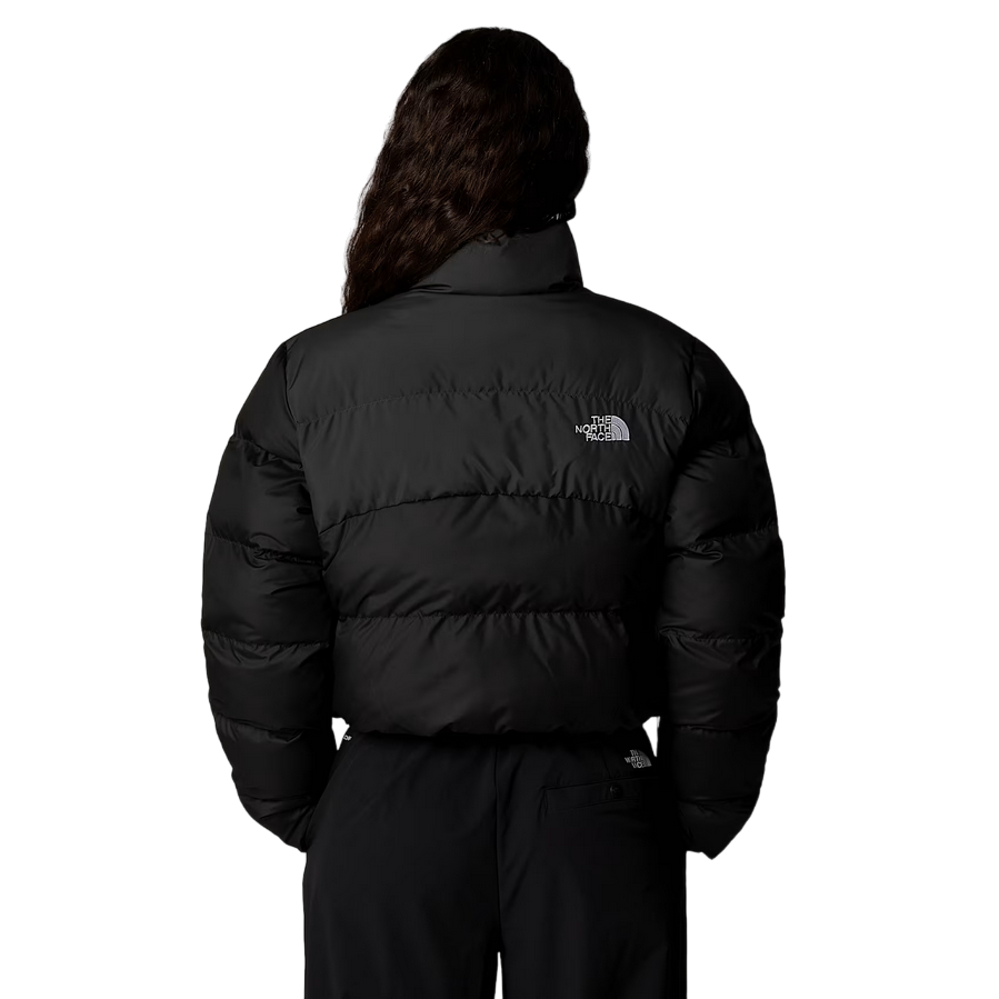 The North Face piumino corto da donna Saikuru NF0A89JCKT0 nero 4
