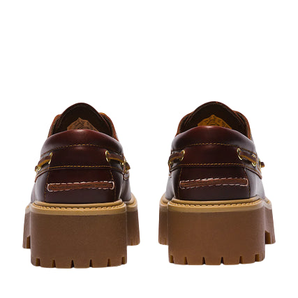 Timberland® Stone Street Marrone Scuro TB0A2QDMD57 - Scarpa da Barca con Plateau da Donna retro