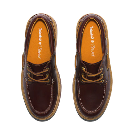 Timberland® Stone Street Marrone Scuro TB0A2QDMD57 - Scarpa da Barca con Plateau da Donna vista dall'alto