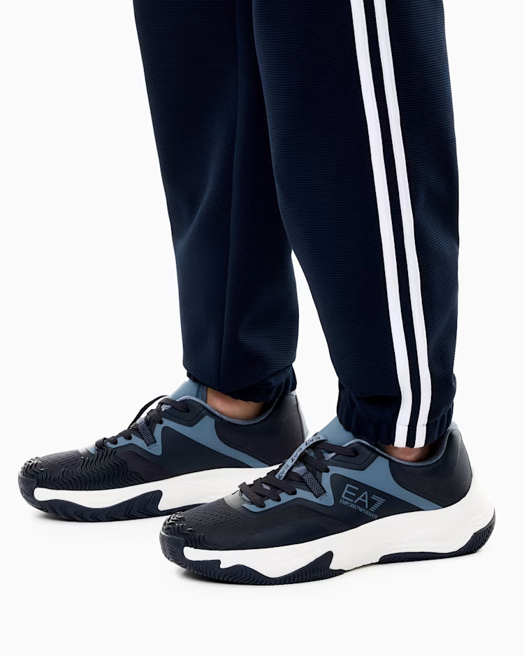 EA7 ARMANI Tuta Tennis Pro in tessuto tecnico Ventus7 7M002490 AF26309 UB102 blu