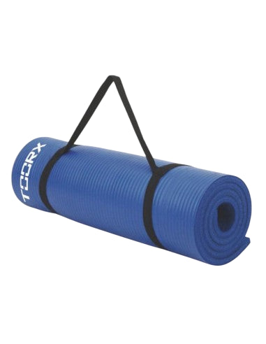 Toorx Materassino Fitness con Maniglia MAT-172 Blu – Comfort e Portabilità