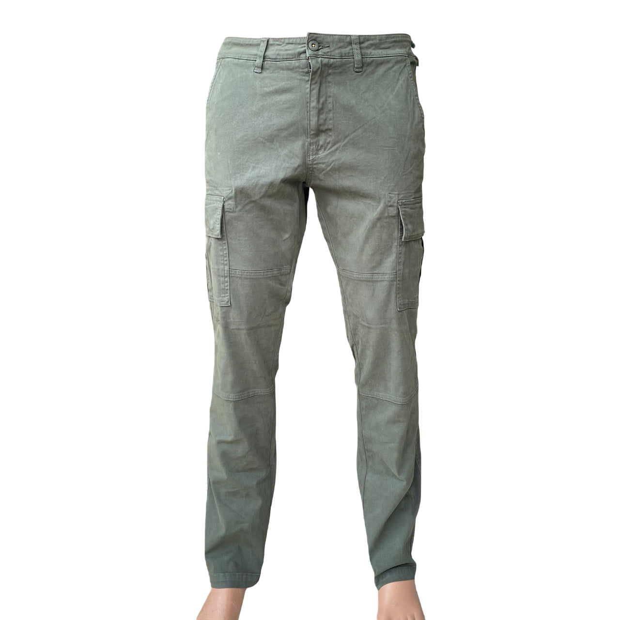 Trez Pantalone Uomo Tasconi PIPE3-17ZRT M49750 638 Verde – Slim, cargo, pratico, stile outdoor, resistente.
