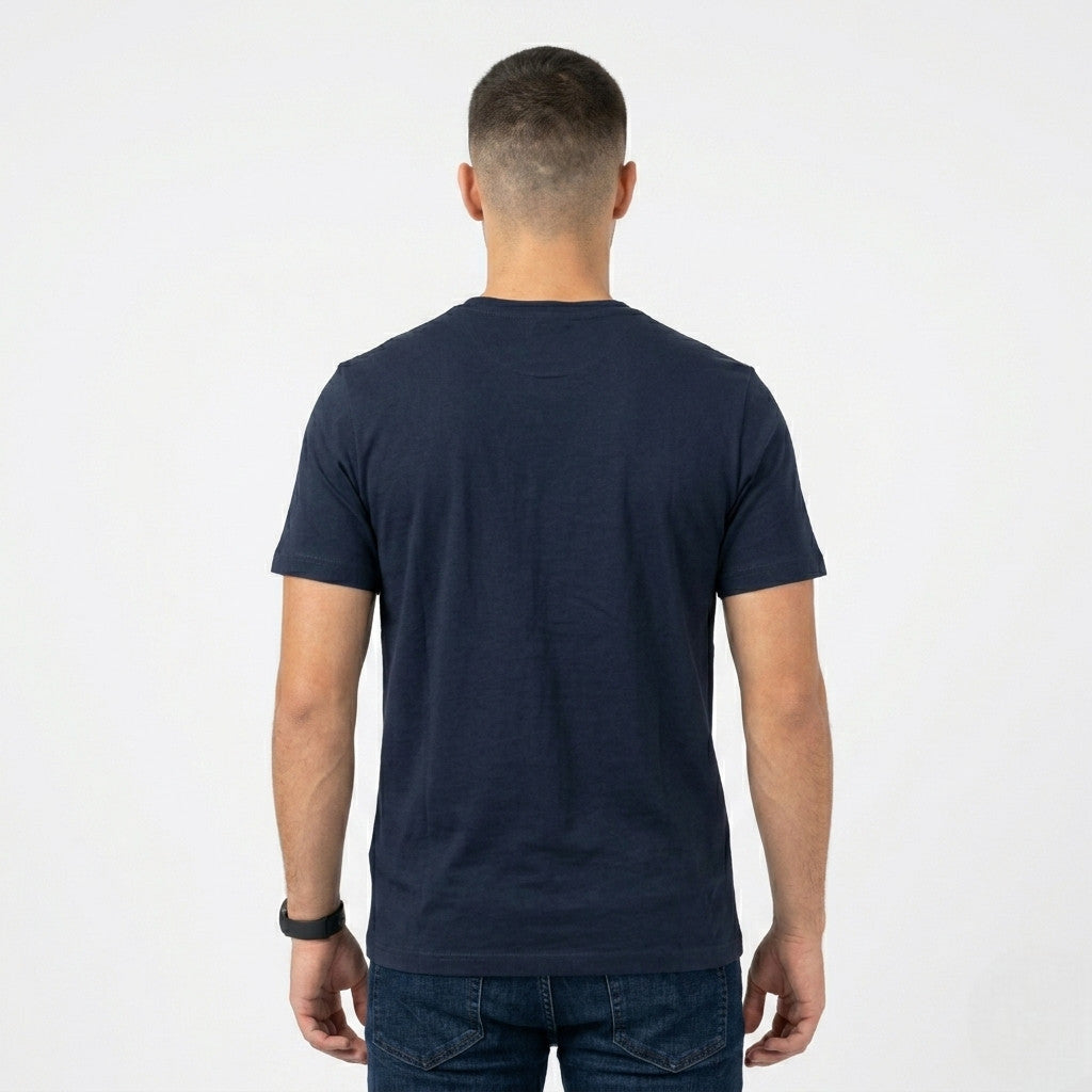 Trez T-shirt Uomo Blu Manica Corta - M49979 231