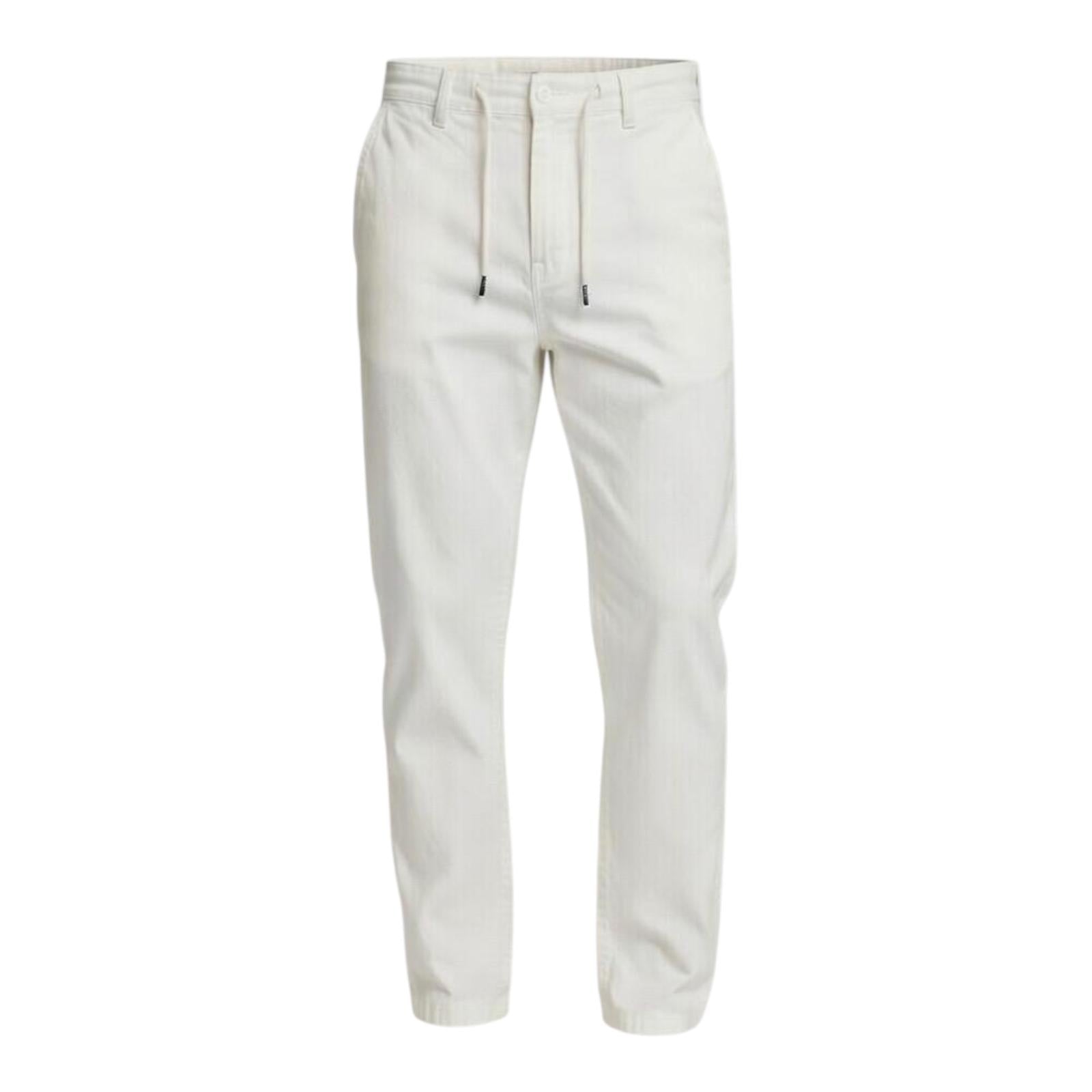 Trez uomo pantalone misto lino PICCHIOB-2211 M50186 107 bianco