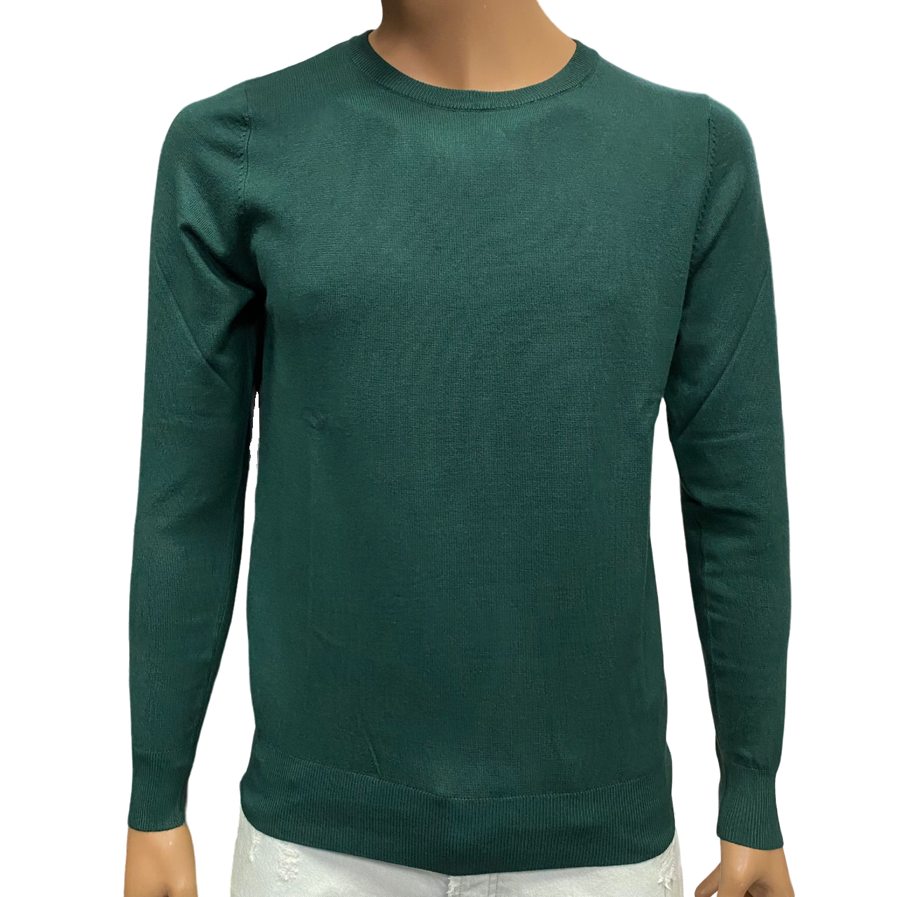 Trez maglia girocollo da uomo Manfred  M48501 149 verde