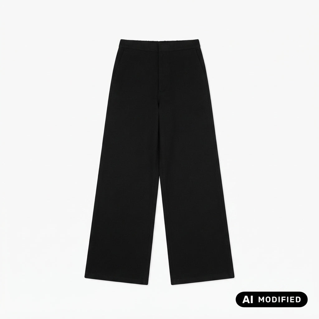 Dimensione Danza pantalone palazzo punto Milano 41D275I20 2000 nero
