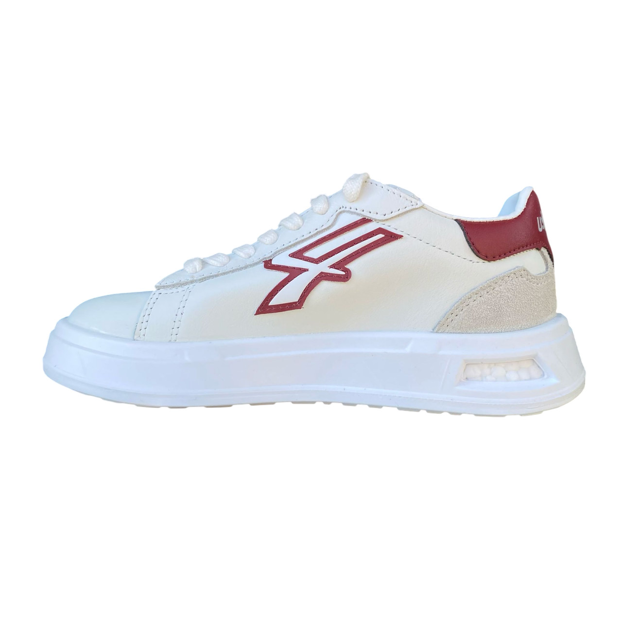 U.Power scarpa sneakers antiscivolo Lilas Ob SR UB20069 bianco-amaranto1
