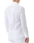 U.S. Polo Assen Camicia casual da uomo manica lunga Zam 50655 66188 100 bianco