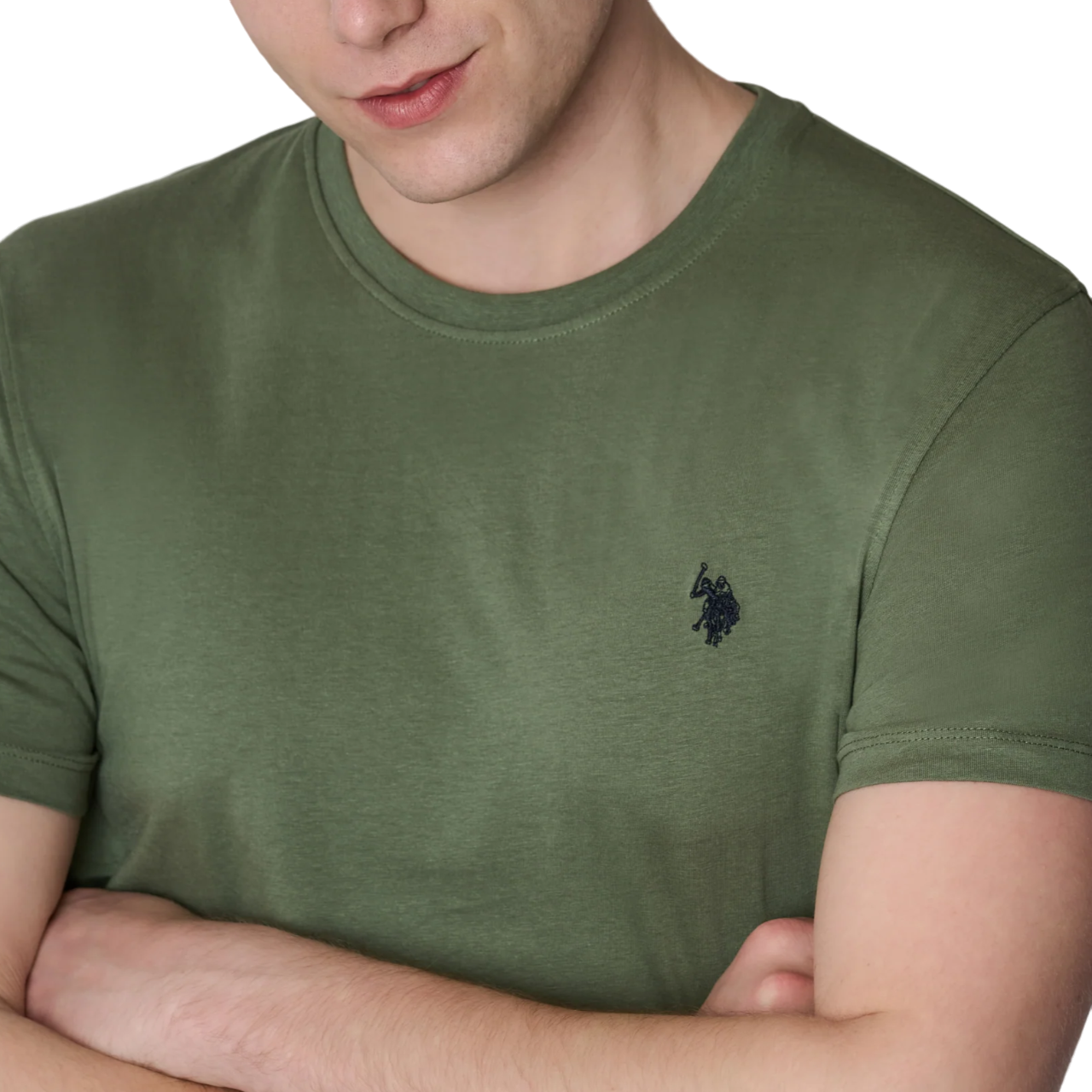 U.S. Polo Assen maglietta manica corta da uomo Mick 49351 EH33 141 verde