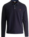 U.S. Polo Assn. Polo da uomo manica lunga Lyle 6323147773 179 blu