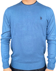 U.S. Polo Assn. maglioncino girocollo da uomo Alf US40173010 187 ottanio