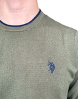 U.S. Polo Assn. maglioncino girocollo da uomo Alf US40173010 346 verde