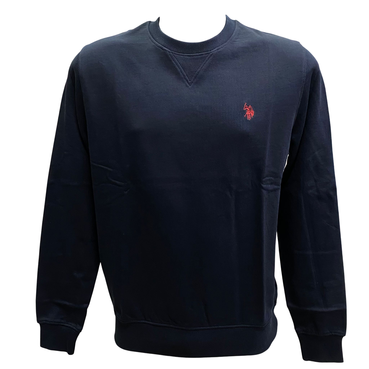 U.S.Polo Assn. felpa girocollo da uomo Max US41187001 179 blu