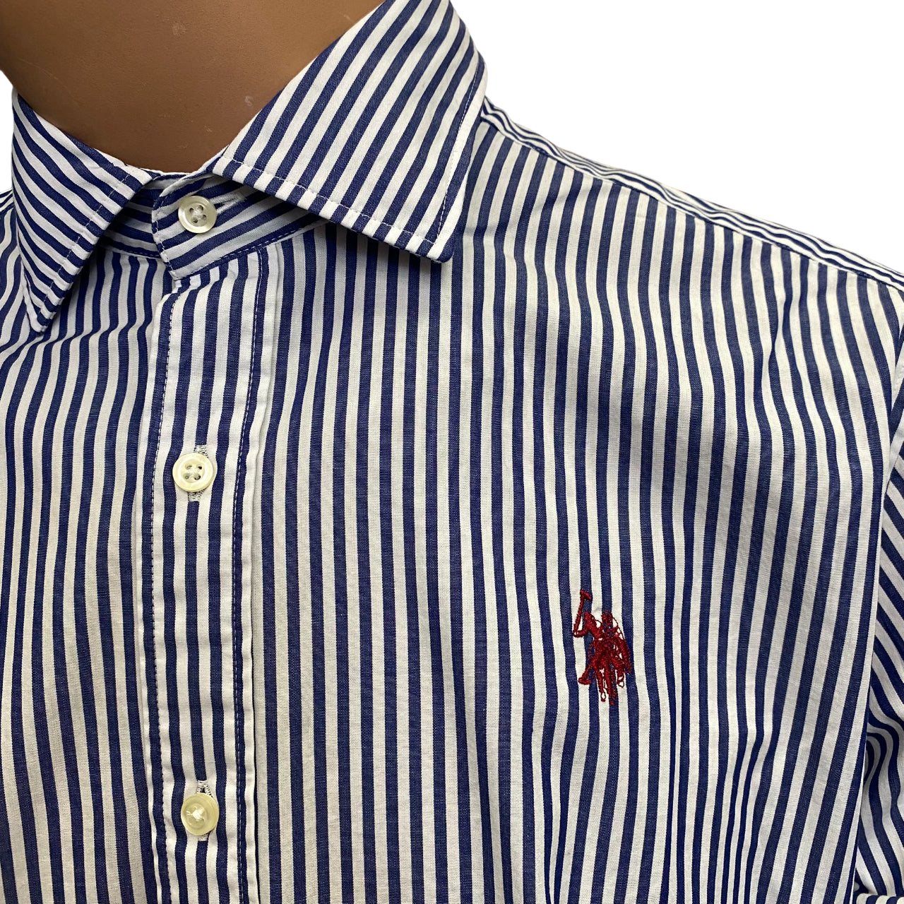 U.S. Polo Assn. Camicia Donna Ivon US42104015 770 – Righe Classiche e Freschezza in Stile Preppy - LOGO