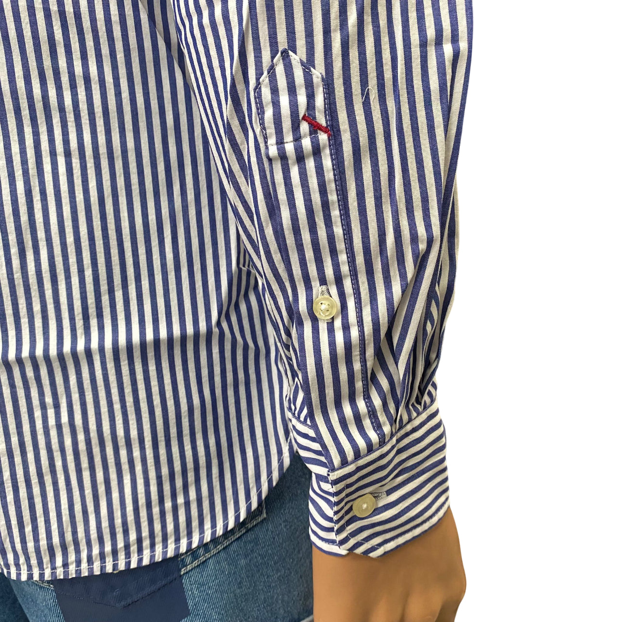 U.S. Polo Assn. Camicia Donna Ivon US42104015 770 – Righe Classiche e Freschezza in Stile Preppy - MANICA