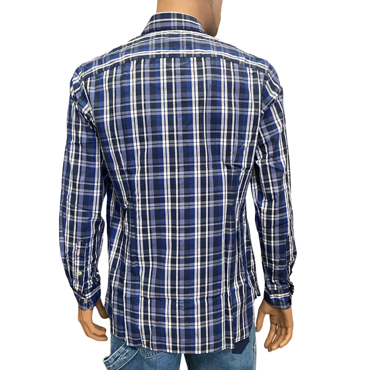 U.S. Polo Assn. Camicia Uomo Evan US104021 873 Blu – Stile Americano, Comfort Naturale e Dettagli Iconici - RETRO 