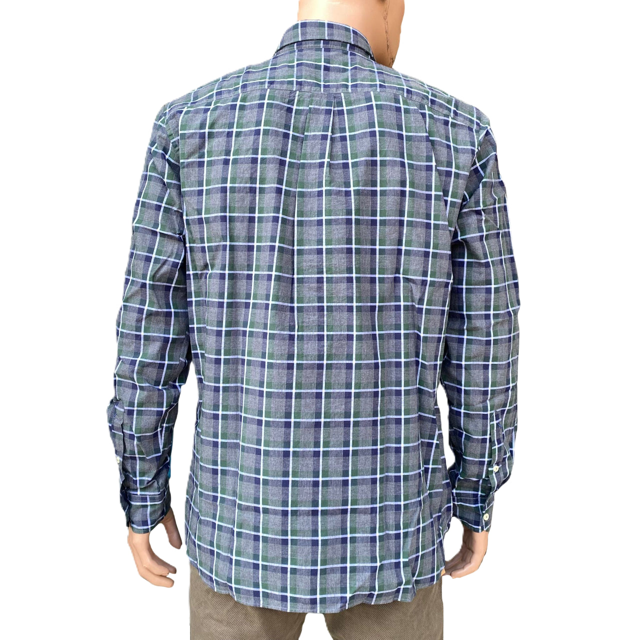 U.S. Polo Assn. Camicia a Quadri Manica Lunga da Uomo US42104024 887 Verde – Stile Casual, Comfort Versatile e Qualità Classica - RETRO