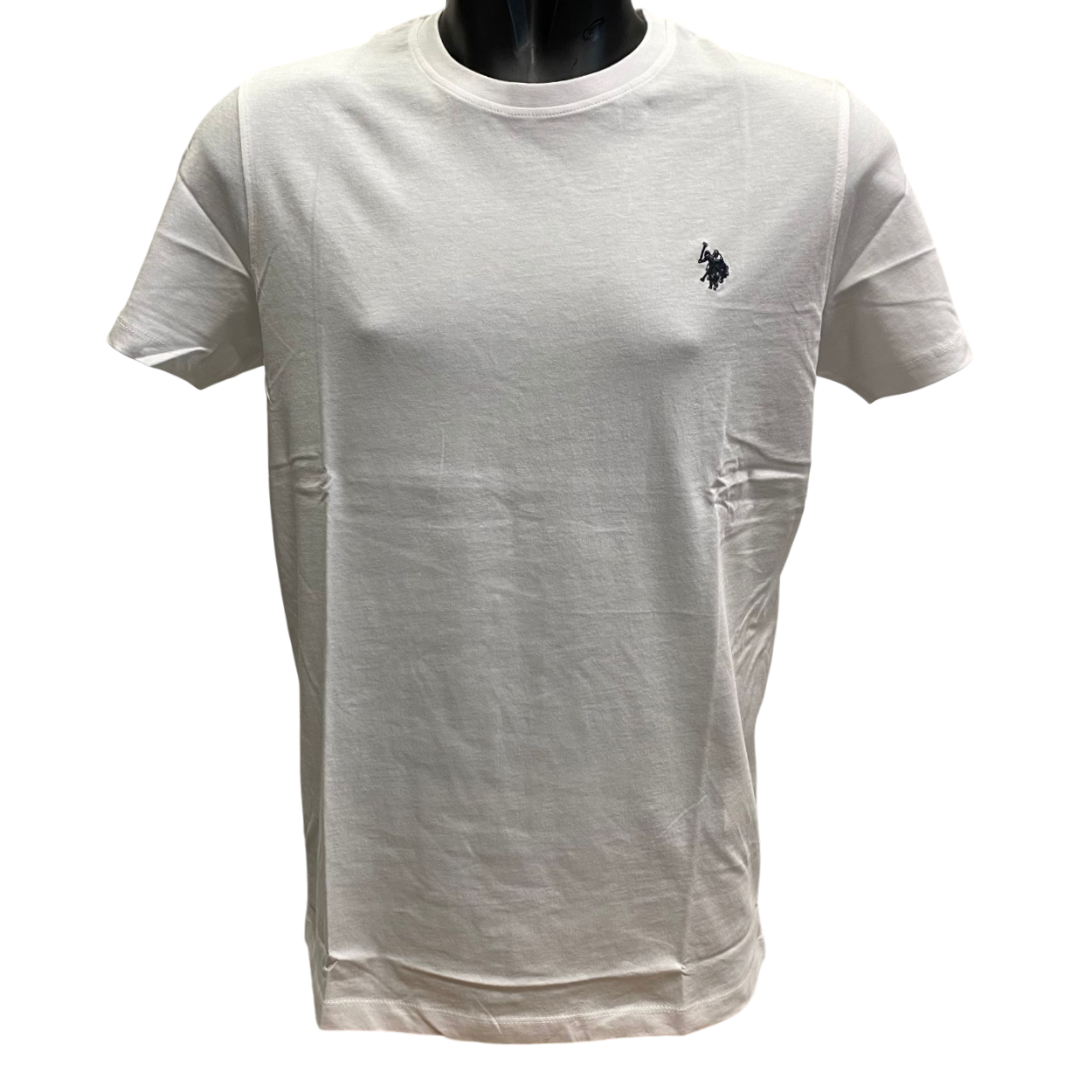 U.S. Polo Assn. maglietta manica corta da uomo in cotone Mick US41154004 100 bianco