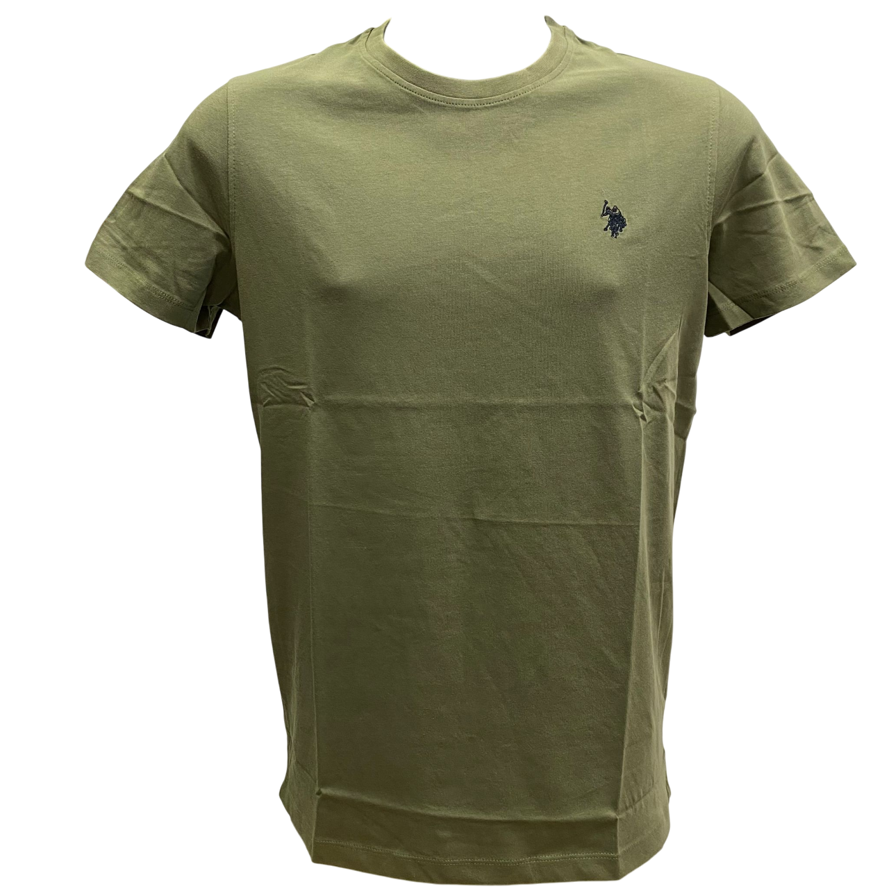 U.S. Polo Assn. maglietta manica corta da uomo in cotone Mick US41154004 248 verde oliva