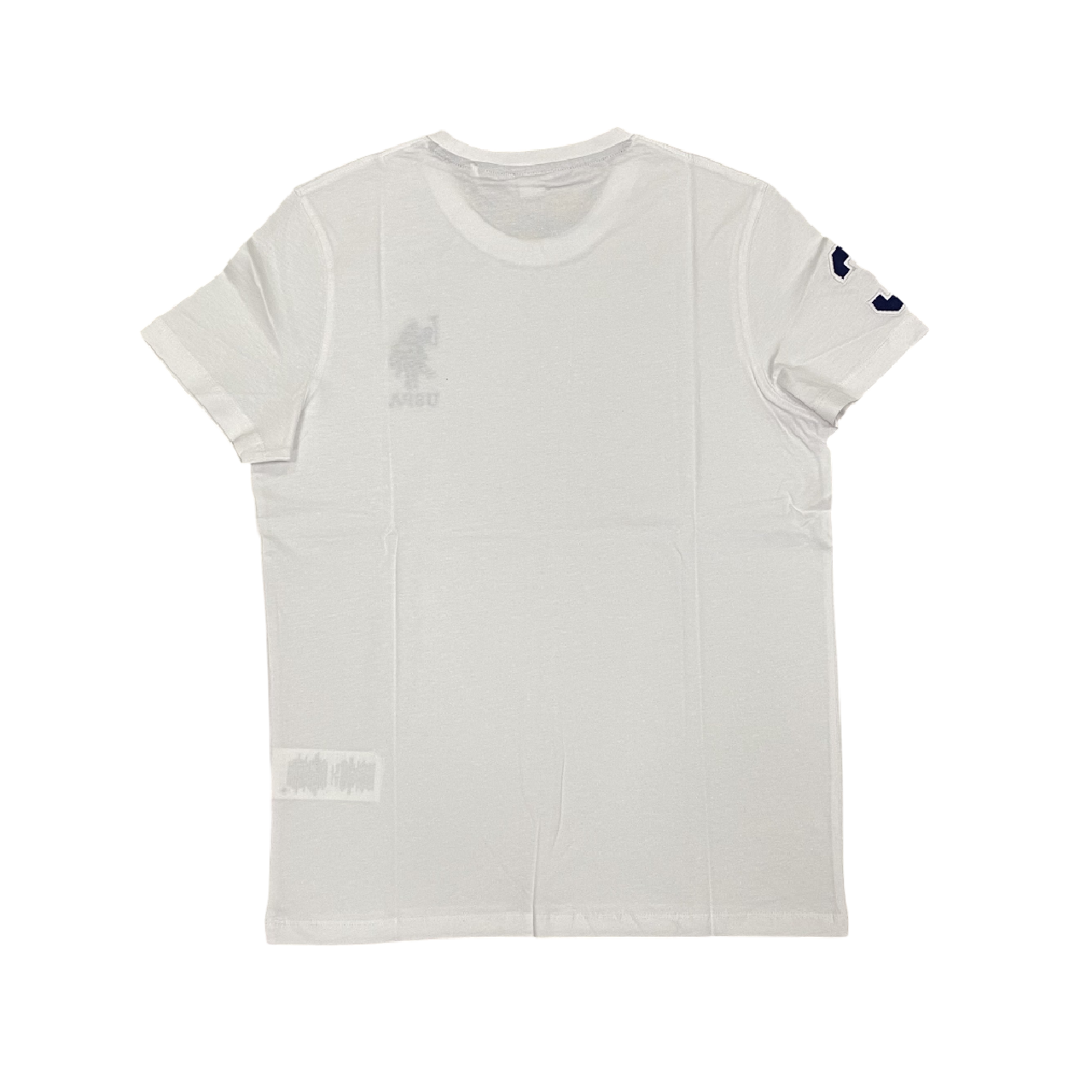 U.S. Polo Assn. maglietta manica corta da uomo in cotone Mick US41154019 100 bianco