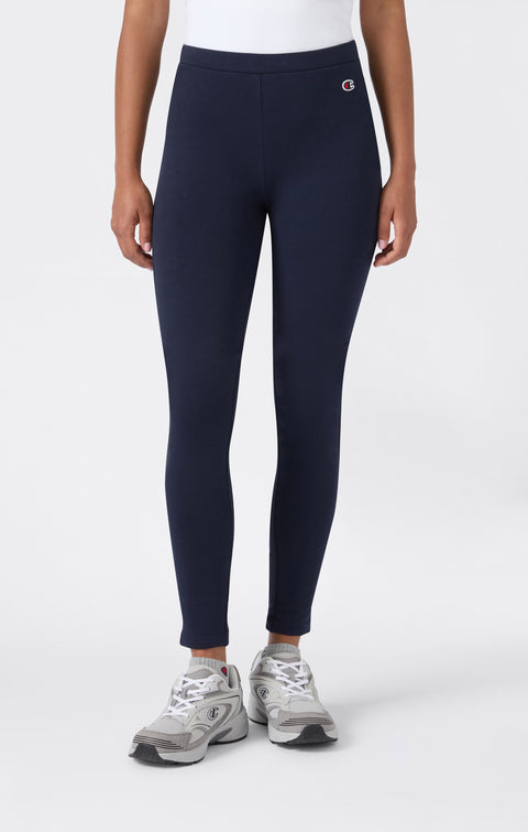 Champion pantalone sportivo Leggings Elasticizzato Interno Felpato Icons 117567-BS501 Blu