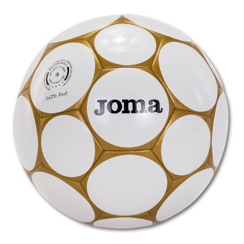 Joma Game Sala Hybrid 400530.200 pallone futsal bianco oro