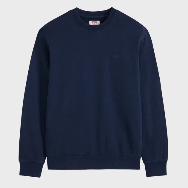 Levi’s – Felpa Uomo New Original Housemark 359090081 blu| Cotone Better Cotton, Logo Iconico, Comfort Casual Everyday