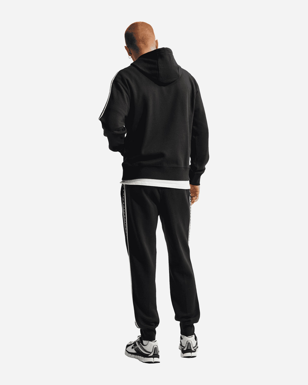 Nike felpa da uomo con cappuccio IX9497-010 nera