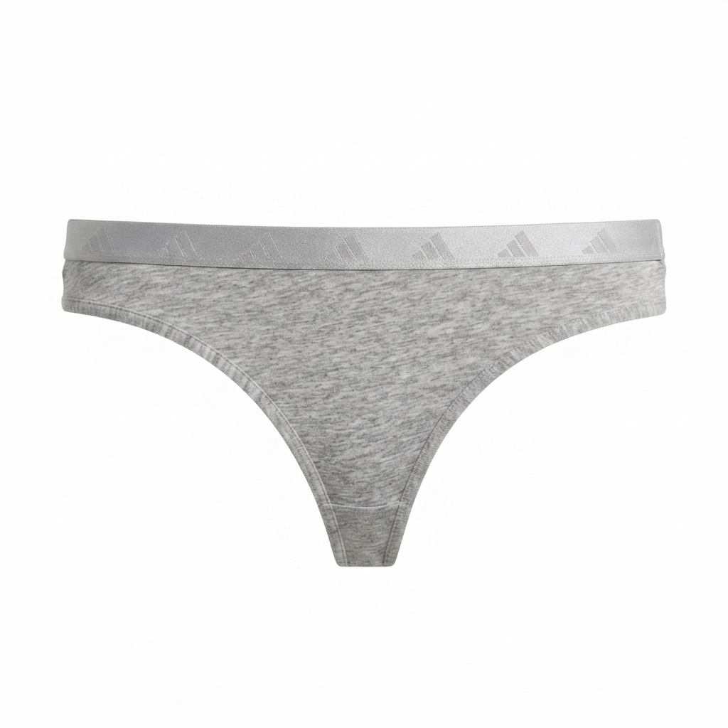 Adidas intimo donna perizoma a vita bassa Low rise JL3478 grigio