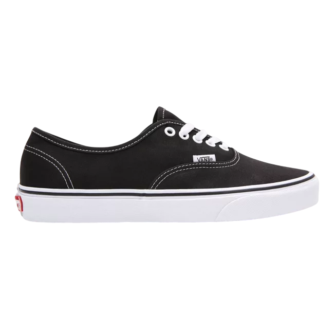 Sneakers Vans Authentic VN000EE3BLK nere con suola in gomma vulcanizzata e design classico - esterna