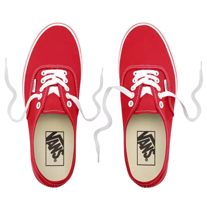 Vans Authentic Unisex Tela VN0EE3RED | Sneakers rossa