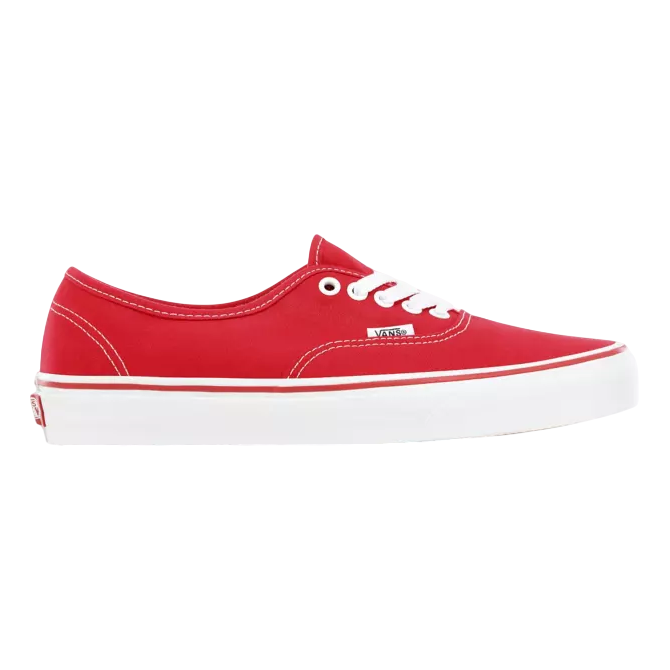 Vans Authentic Unisex Tela VN0EE3RED | Sneakers rossa