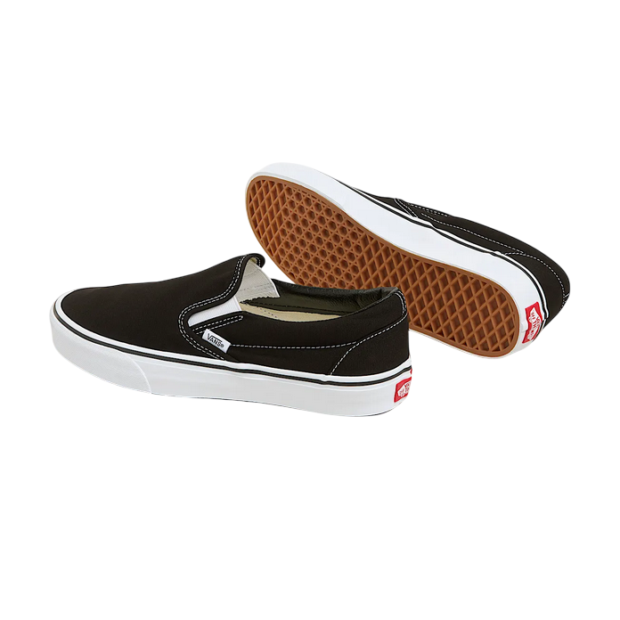 Suola waffle grip Vans Classic Slip-On VN000EYEBLK per aderenza superiore e stile skate originale