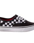 Sneakers Vans Comfycush Authentic VN0A3WM8VN81 nere a scacchi vegan da uomo con suola Comfycush e design classico a scacchiera - esterna