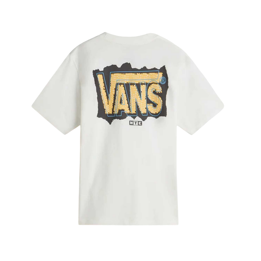 T-shirt Vans bianca a manica corta per ragazzo con logo classico, modello VN000M84FS8