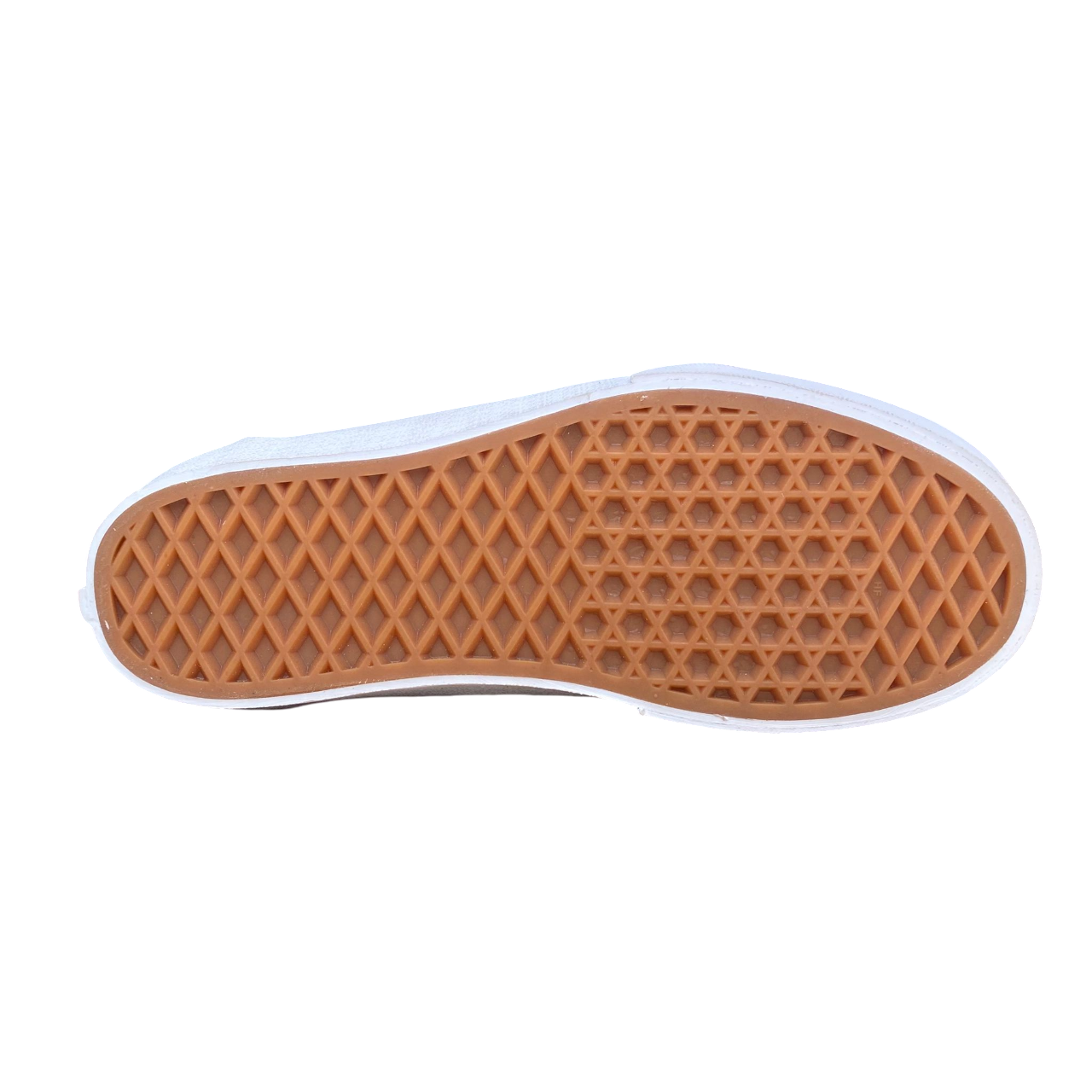 Sneakers Vans Ward Platform bianche in canvas con suola rialzata, modello VN0A3TLC0RG1 per donna