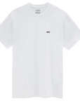 Vans maglietta manica corta con logo piccolo laterale Left Chest VN0A3CZEYB2 bianco
