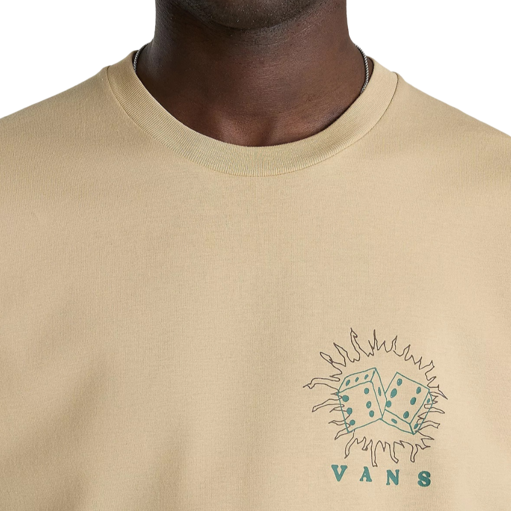Vans maglietta manica corta da uomo Expand Visions VN000G4K4MG beige