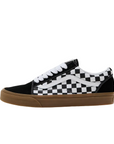 Vans scarpa sneakers da adulti Old Skool con quadri VN0A2Z42BM81 nero-bianco