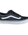 Vans scarpa sneakers da adulti Old Skool in pelle VN0A38G1NQR nero-bianco