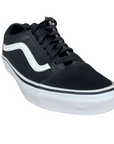 Vans scarpa sneakers da adulti Old Skool in pelle VN0A38G1NQR nero-bianco