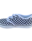 Vans scarpa sneakers da bambini Atwood Slip-On VN0A2XSPHRK quadri bianco nero